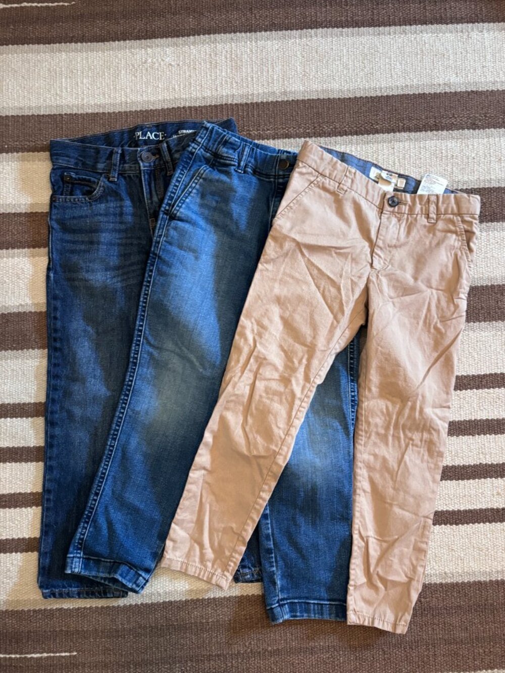 Boys Pants, Denim Jeans, Khaki Lot Uniqlo, Childern's Place, L.O.G.G, Size 6